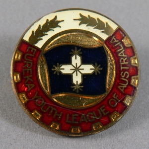Eureka Youth League of Australia, lapel badge
